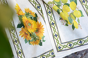 Le Telerie Toscane: Kitchen Tea Towels - Household Linen Made in Tuscany